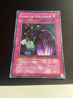 Legacy Of Yata-Garasu - MISPRINT Secret Rare PP01-EN009 - MP - YuGiOh - Image 4