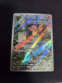Pokemon TCG Charmander 044 SV Scarlet & Violet Promo Holo Card - Image 1