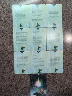 Disney Lorcana ARCHAZIA'S ISLAND Art Cards Complete 1-20 Card Puzzle - Image 4