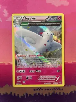 Pokemon Card Togekiss Roaring Skies Reverse Holo Rare 46/108 Near Mint - Image 1