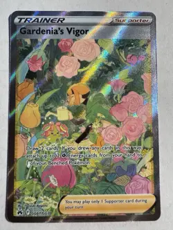 Pokemon Full Art Trainer Card Gardenia's Vigor 066/067 Crown Zenith - Image 1
