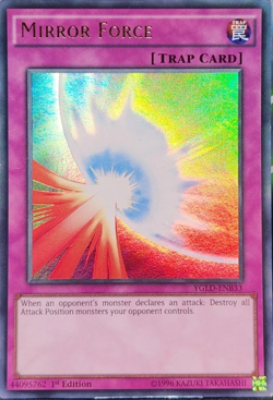Mirror Force - YGLD-ENB33 Ultra Rare 1st Edition YuGiOh TCG Card - Image 1