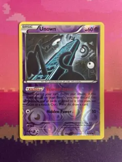 Pokemon Card Unown Ancient Origins Reverse Holo Common 30/98 Near Mint - Image 1