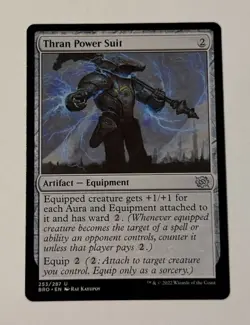 MTG Thran Power Suit - The Brothers' War LP - Image 1