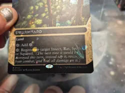 R 0132 Swarmyard GALAXY FOIL STELLAR SIGHTS BORDERLESS Edge of Eternities MTG - Image 2
