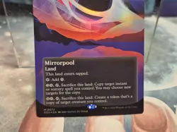0072 Mirrorpool FOIL POSTER STELLAR SIGHTS BORDERLESS Edge of Eternities MTG - Image 3