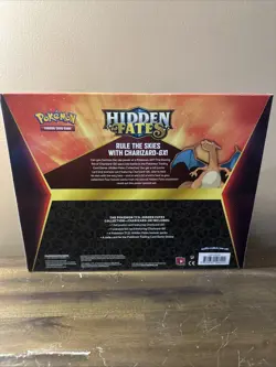 Pokemon TCG Hidden Fates Charizard GX Booster Collection Box Factory Sealed - Image 2