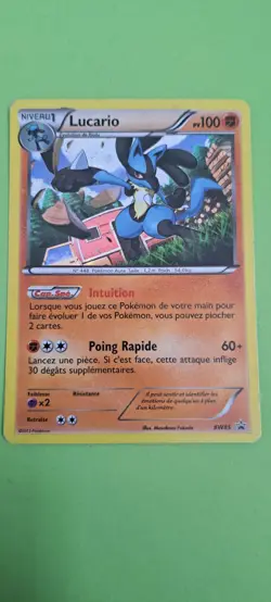 carte pokemon Holo Lucario BW85 - Image 1