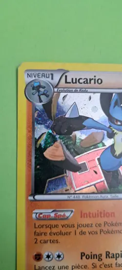 carte pokemon Holo Lucario BW85 - Image 5