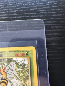 Beedrill 17/102 Base Set Unlimited RARE WOTC Vintage Pokemon - Image 4