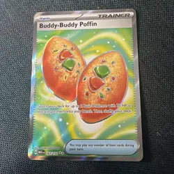 Buddy-Buddy Puffin 167/132 Mega Evolution Full Art Trainer Pokemon TCG NM - Image 1