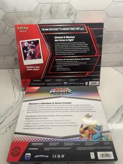 Pokemon Mewtwo Team Rockets Ex Box & Prismatic Poster Collection Sealed Tcg 💎 - Image 2