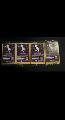 Rare Pokemon The First Movie 1999 Sealed Promo Cards Set Of 4. New. Sealed. - Image 1