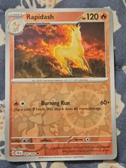 Rapidash Reverse Holo - 020/142 Sv07: Stellar Crown Pokemon - Image 1