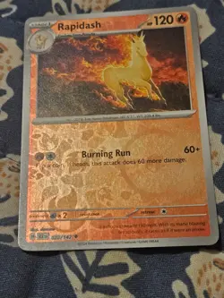 Rapidash Reverse Holo - 020/142 Sv07: Stellar Crown Pokemon - Image 2