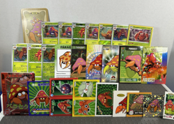 Pokemon Parasect Lot of 21 Cards and Stickers #047 Pokemon Lot Parasect Set - Image 1