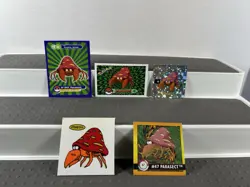 Pokemon Parasect Lot of 21 Cards and Stickers #047 Pokemon Lot Parasect Set - Image 2