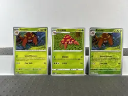 Pokemon Parasect Lot of 21 Cards and Stickers #047 Pokemon Lot Parasect Set - Image 4