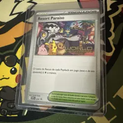 Paradise Resort 2025 World Championships PORTUGUESE Promo SVP 224 Pokemon - Image 1