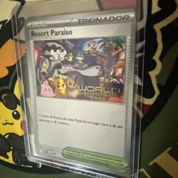 Paradise Resort 2025 World Championships PORTUGUESE Promo SVP 224 Pokemon - Image 4