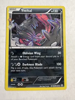 Yveltal RC16/RC32 Holo Pokemon Generations Radiant Collection - Image 1