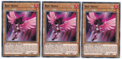 3x Red Nova - (DLCS-EN113 - 1st Ed - Common) - NM - Yugioh - Image 1