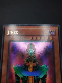 YUGIOH 2004 | JINZO | DB1-DE067 | GERMAN | 1ST ULTRA RARE PRINT | VG - EX (DMG) - Image 4