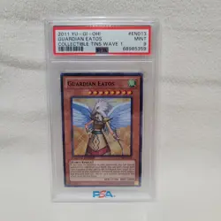 Yugioh Guardian Eatos CT08-EN013 Super Rare Limited Edition PSA 9 MINT - Image 1
