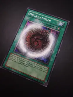 YUGIOH 2004 | MEGAMORPH | DB1-DE037 | GERMAN | 1ST SUPER RARE PRINT | VERY GOOD - Image 3