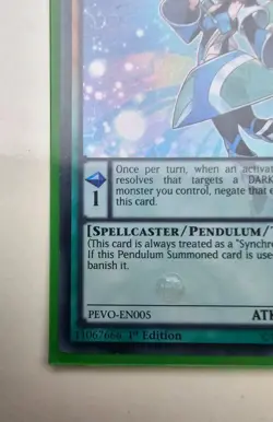 White Wing Magician - PEVO-EN005 - Ultra Rare - 1st Edition - YuGiOh - Image 5