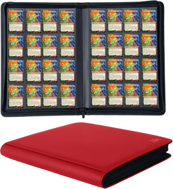 Premium 1000+ Pockets Card Binder,16 Pockets Trading Card Binder Ringless Side L - Image 1