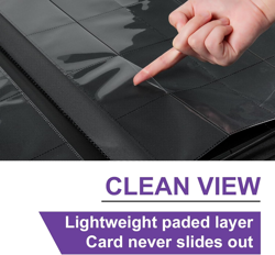 1000 Card Binder 16 Pocket, Premium Trading Card Binder for 1000+ Cards, 16 Poc - Image 3