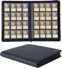 1000+ Pockets Card Binder,16 Pockets Trading Card Binder Ringless Side Loading T - Image 1