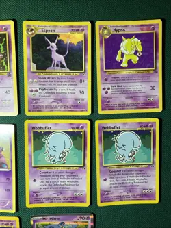 Lot of 10 RARE Psychic Type Pokemon Cards - Image 4