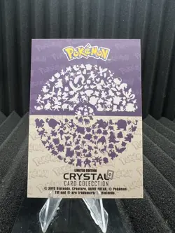 Pikachu #25 - Crystal Holo Box Hit - Crystal Dark Black - Pokemon Card - Image 2