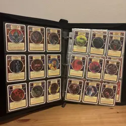 Doomtrooper Card Set English Collectable Cards Game Vintage With Zip Binder - Image 3