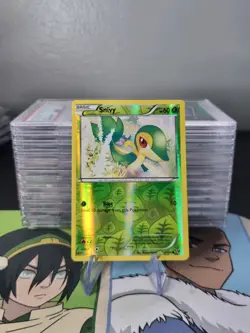 Pokemon Card Snivy Fates Collide Reverse Holo 5/124 2016 - Image 1