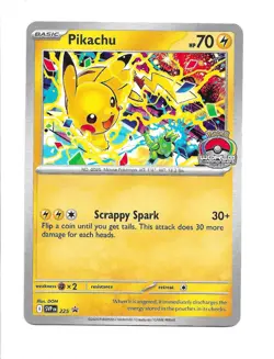 Pikachu 225 World Championship Scarlet & Violet Promo Card 2025 - Pokemon TCG - Image 1