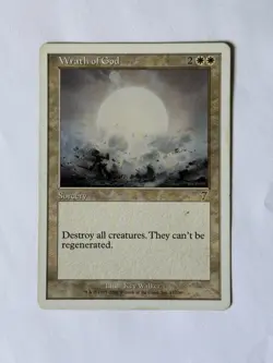Wrath Of God 7th Edition Regular Magic The Gathering MTG - Image 1