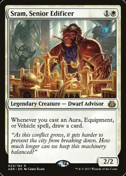 Sram, Senior Edificer | Aether Revolt | MTG | Magic the Gathering | M/NM - Image 1