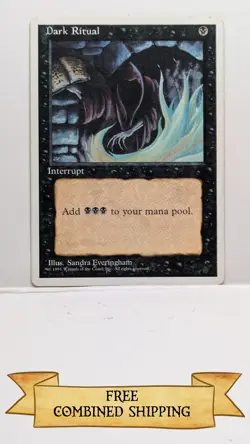 Dark Ritual MTG Core Set 4th Edition Regular - Image 1
