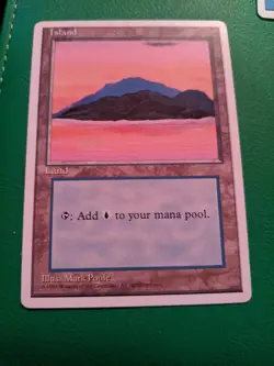MTG Island Alternate 4th Edition 179 Regular Land - Image 1