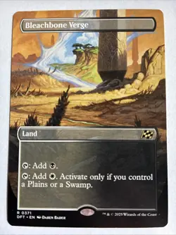 Bleachbone Verge Land 1x Aetherdrift MTG x1 M/NM Rare - Image 1