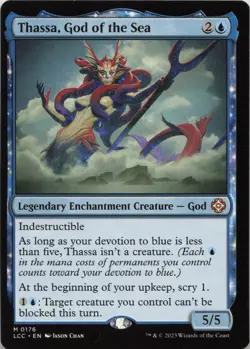 Thassa, God of the Sea M Commander: The Lost Caverns of Ixalan 176 LP-NM - Image 1