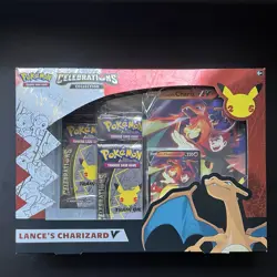 Pokemon Celebrations Lance's Charizard V Box New SEALED - Image 1