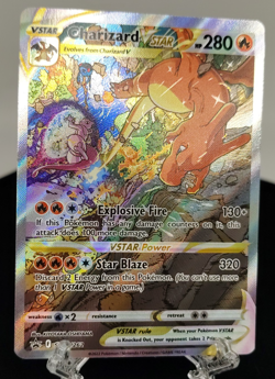 2022 Sword & Shield Black Star Promo Pokemon TCG Charizard VSTAR #SWSH262 NM !!! - Image 3