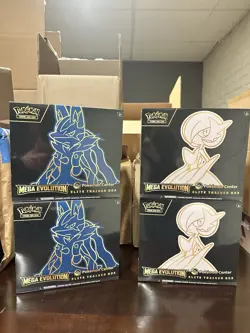 Pokemon TCG Mega Evolution Pokemon Center Elite Trainer Box ETB *Set Of 2* - Image 1