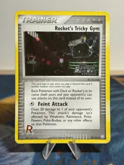 Rocket's Tricky Gym Ex Team Rocket Returns 90/109 Reverse Holo Stamped Pokemon - Image 1
