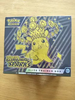 Pokemon TCG - Scarlet & Violet Surging Sparks Elite Trainer Box ETB New & Sealed - Image 1
