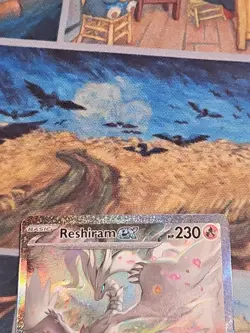 Pokemon TCG Reshiram Holo Full Art Sir 166/086 White Flare - Image 2